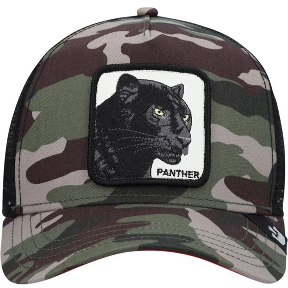 Goorin Bros The Farm Trucker Hat Collection Black Panther Camo